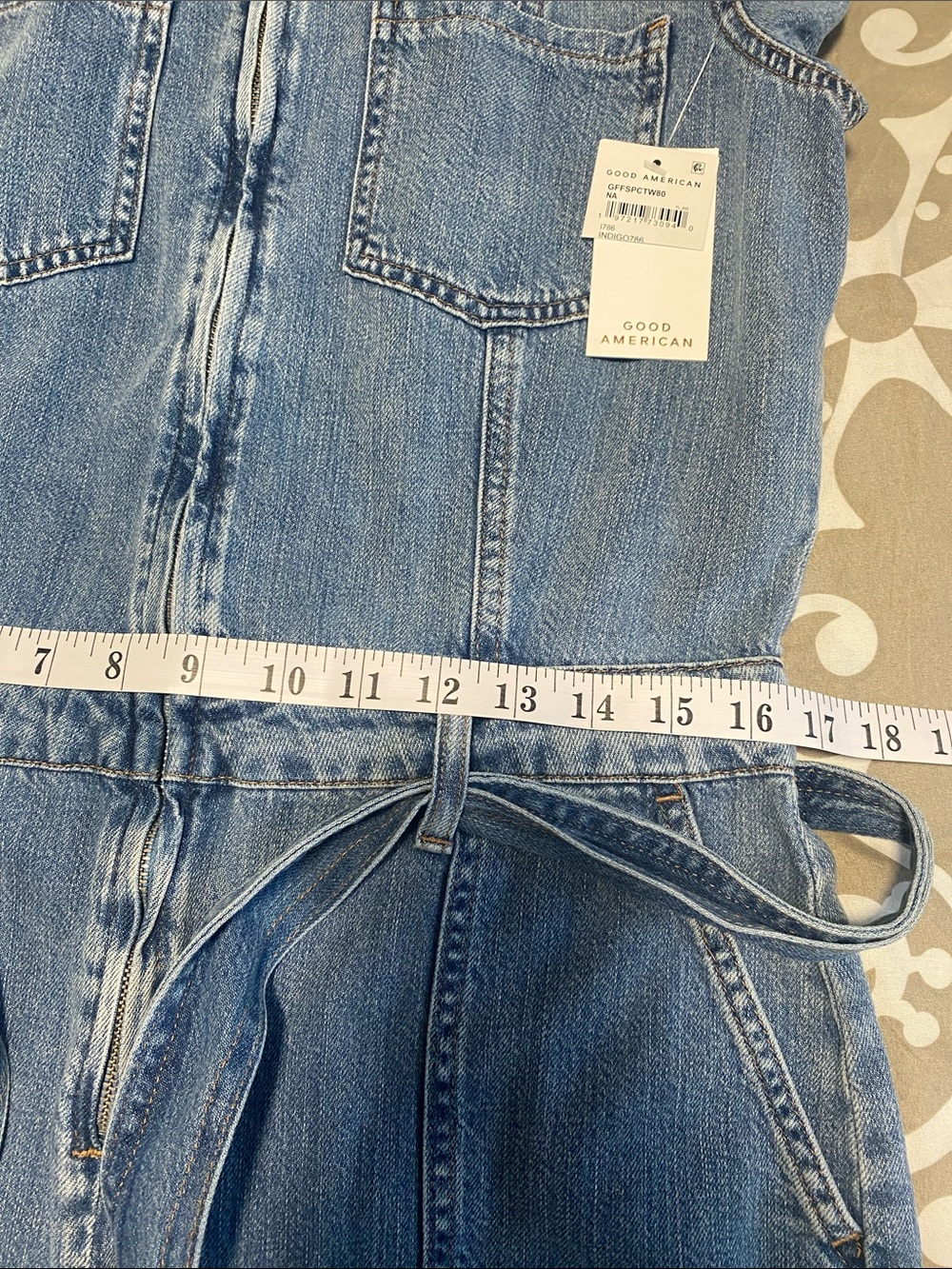 NWT Good American Denim jumpsuit - Picture 12 of 16